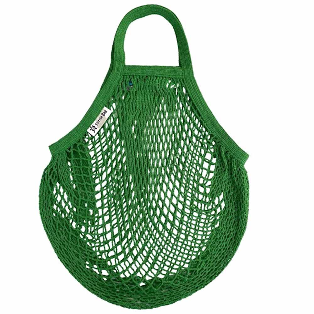 Organic Cotton Short-Handled String Bag by Turtle Bags - Various Colours &Keep
