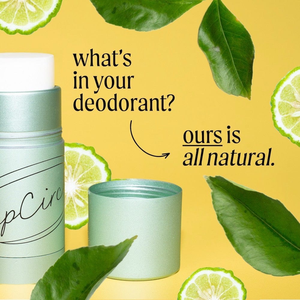 UpCircle Refillable Deodorant with Macadamia + Bergamot &Keep