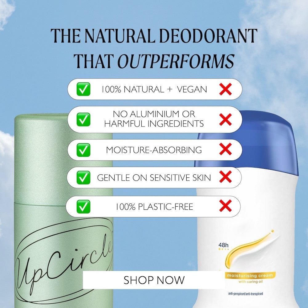 UpCircle Refillable Deodorant with Macadamia + Bergamot &Keep