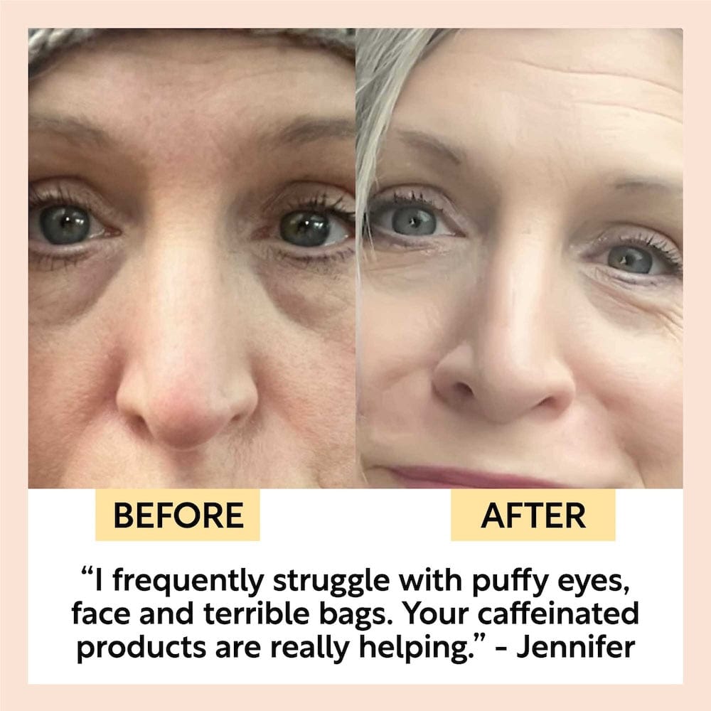 UpCircle Caffeinated Duo - Eye Cream & Face Serum &Keep