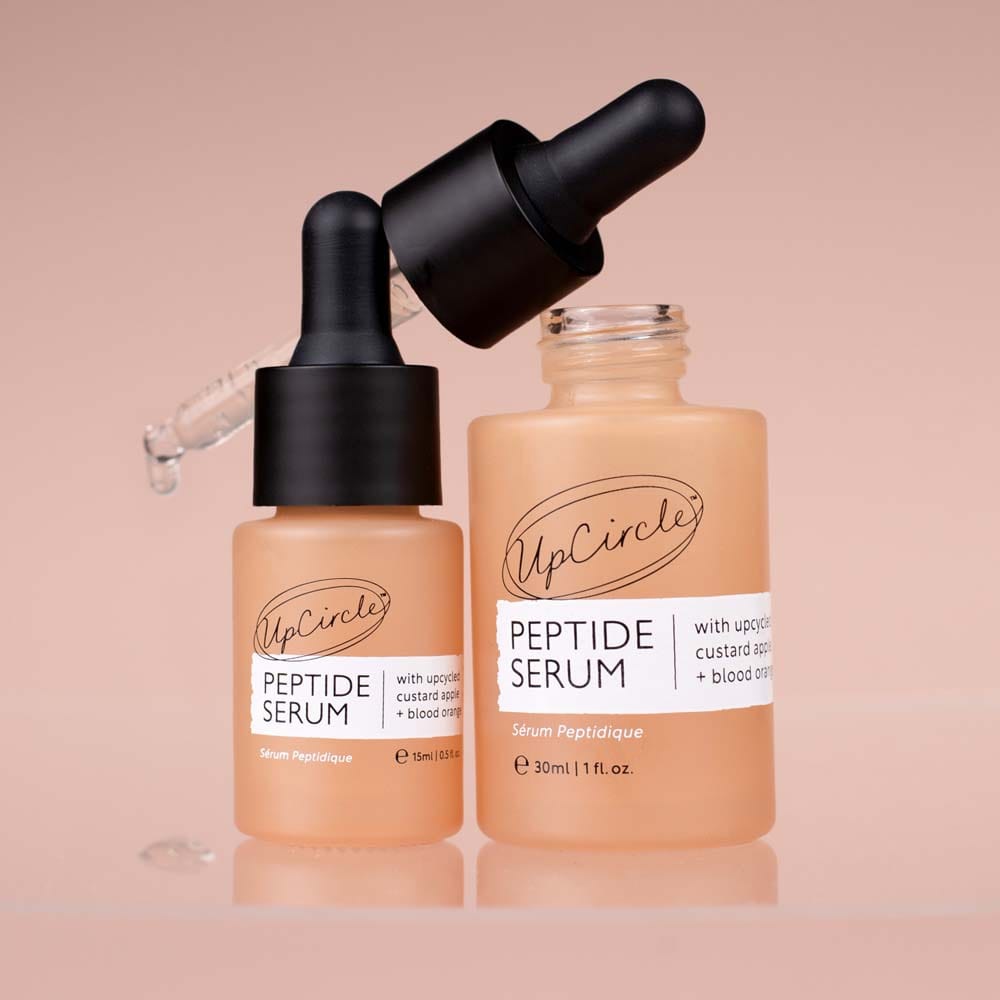 UpCircle Peptide Serum with Custard Apple + Blood Orange Travel Size 15ml &Keep