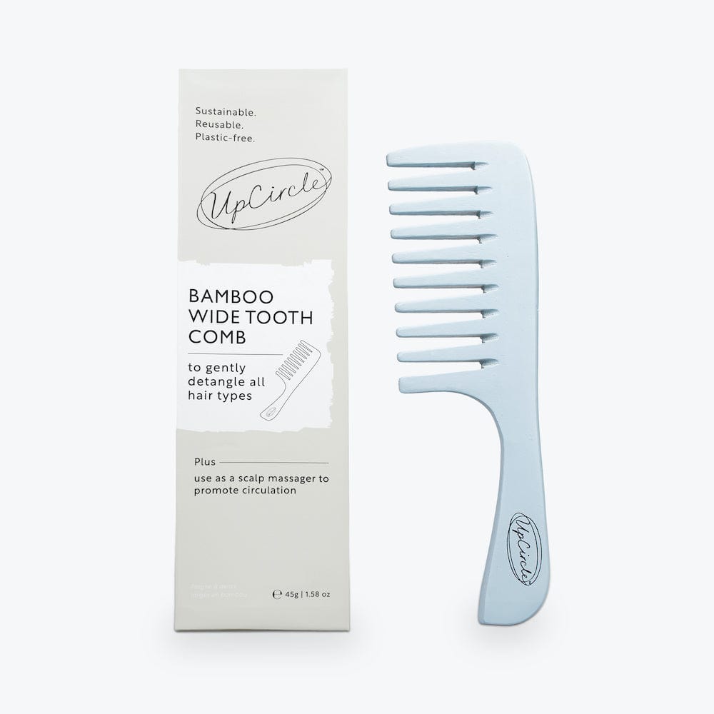 UpCircle Bamboo Wide Tooth Comb &Keep