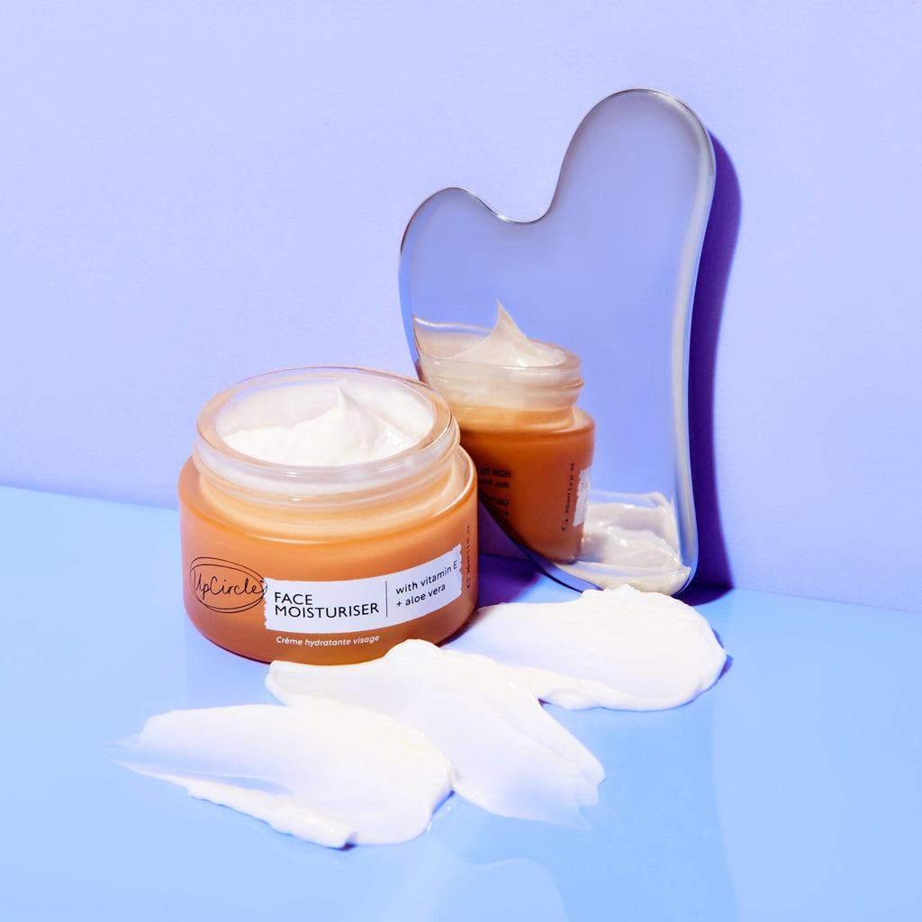 UpCircle Face Moisturiser with Vitamin E 60ml &Keep