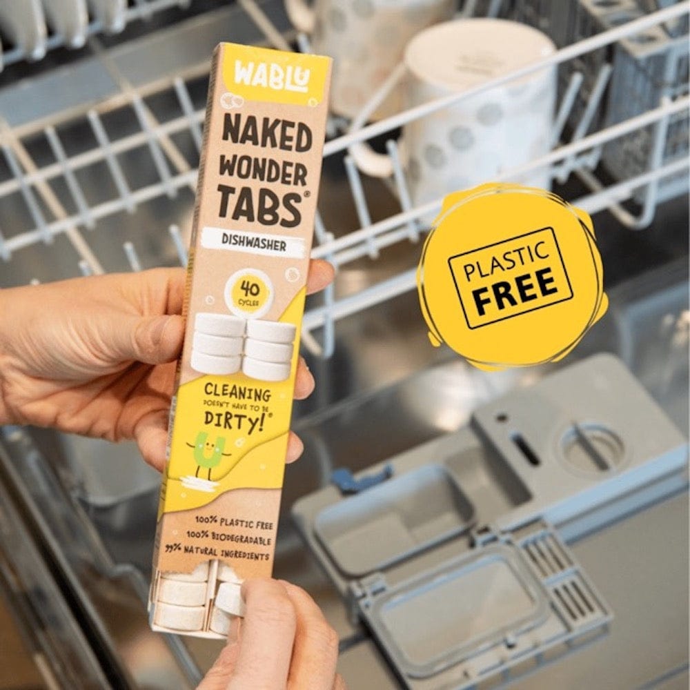 Wablu Naked Wonder Dishwasher Tabs (40) &Keep