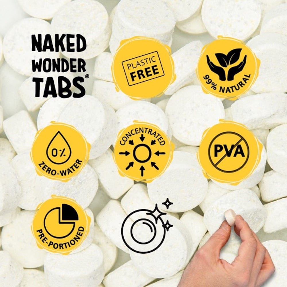 Wablu Naked Wonder Dishwasher Tabs (40) &Keep
