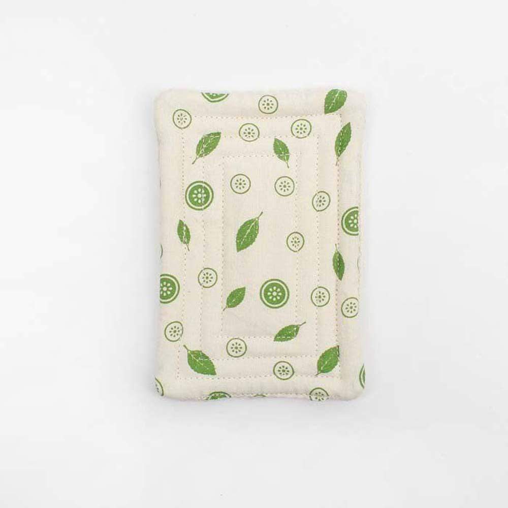 Organic Cotton 'Scrub' Unsponge - Mint Leaf - Pack of 2 &Keep