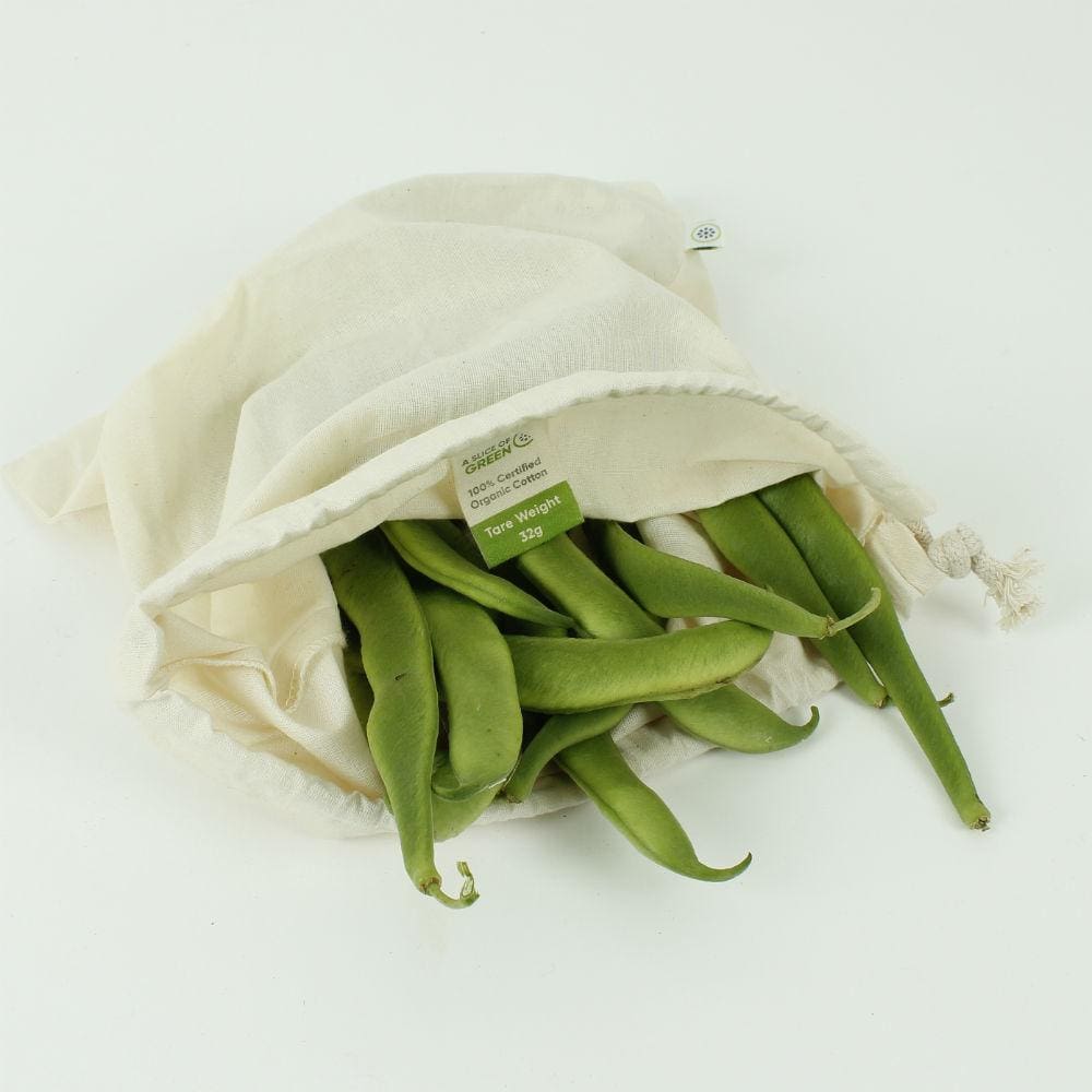 Medium Recycled Cotton Produce Bag &Keep
