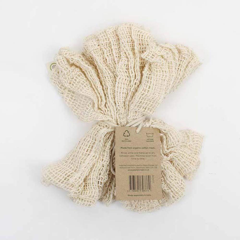 Organic Cotton Shower Puff &Keep