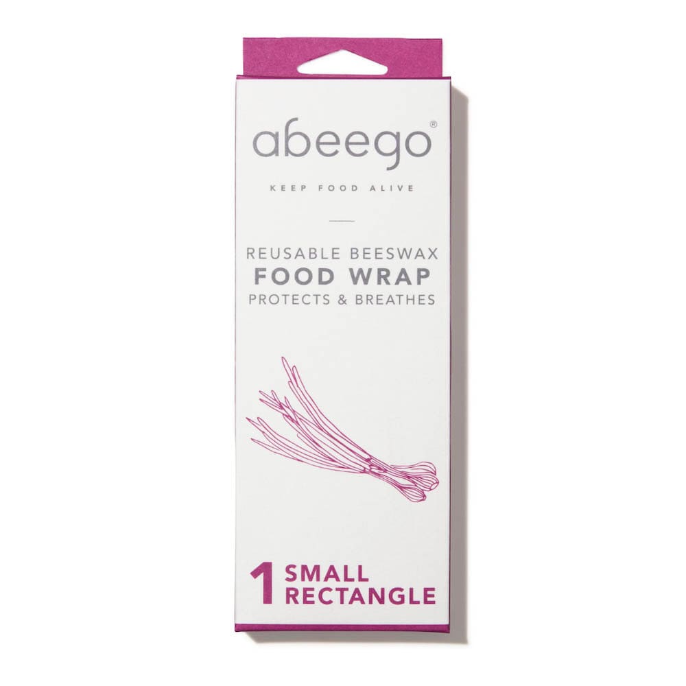Abeego Bees Wax Food Wrap Small Rectangle &Keep