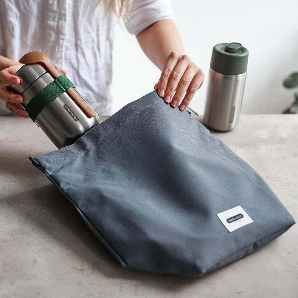 Black Blum Insulated Tote Bag - Koeltas - 16Ltr - Mosgroen Black Blum Insulated Tote Bag - Koeltas - 16Ltr - Mosgroen