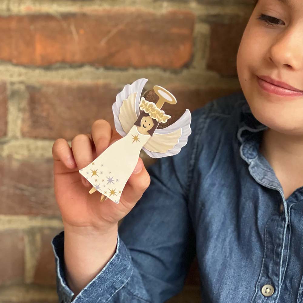 Make Your Own Angel Peg Doll Kit &Keep