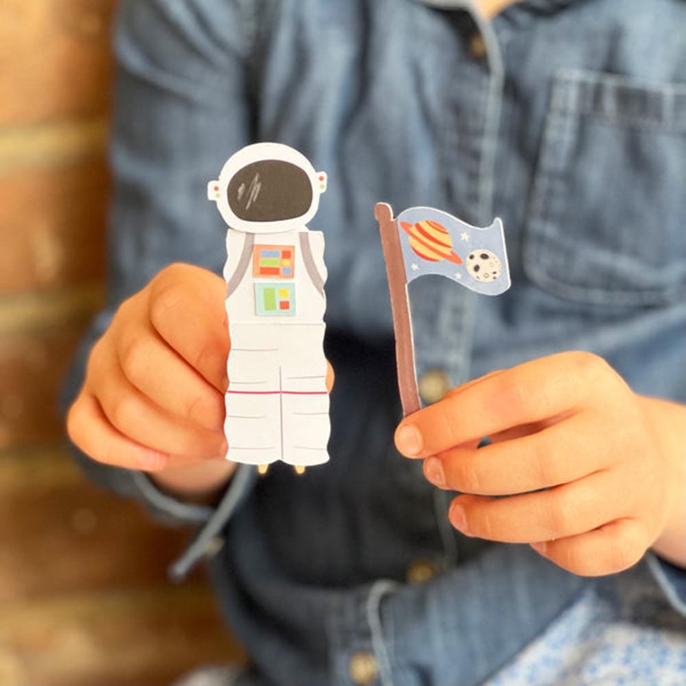 Make Your Own Astronaut Peg Doll Kit Cotton Twist &Keep