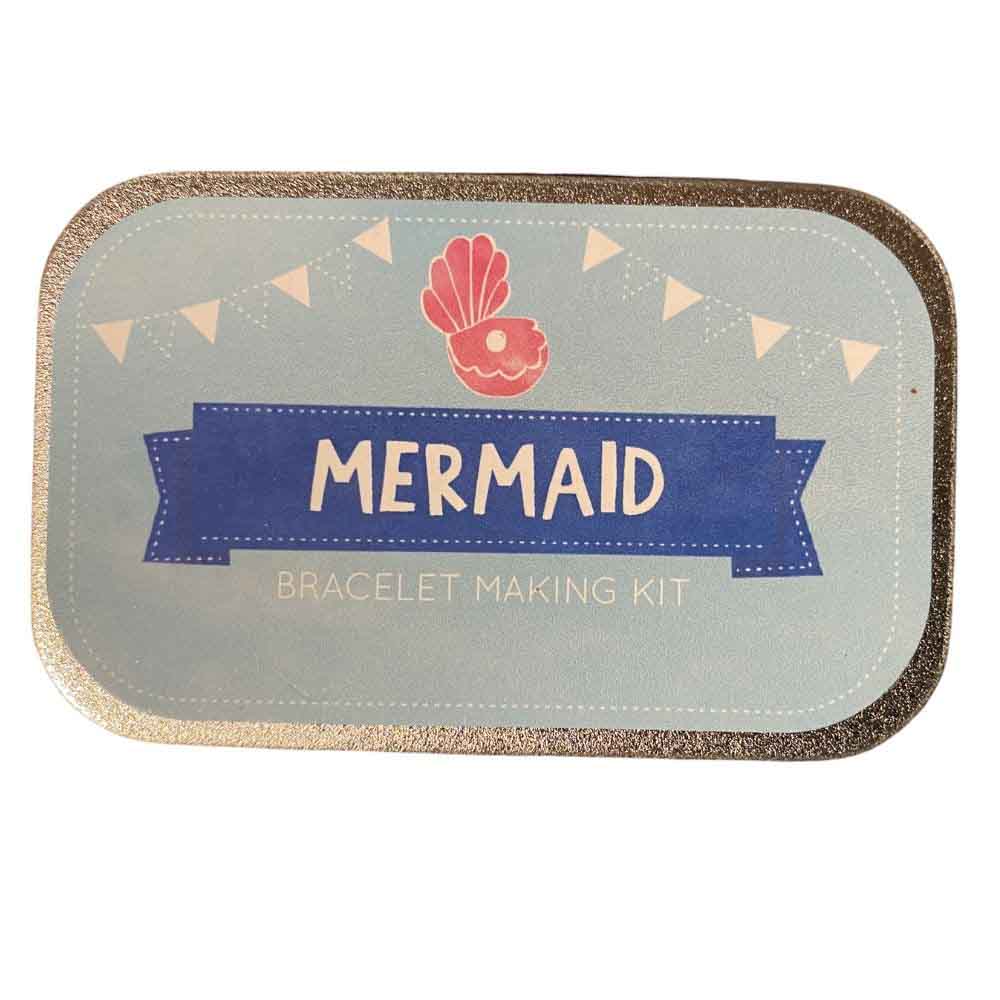 Mermaid Bracelet Gift Tin Cotton Twist &Keep