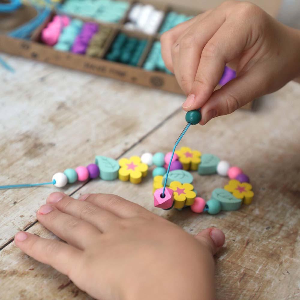 Wooden Bracelet Making Kit by Cotton Twist - Fairy & Woodland &Keep
