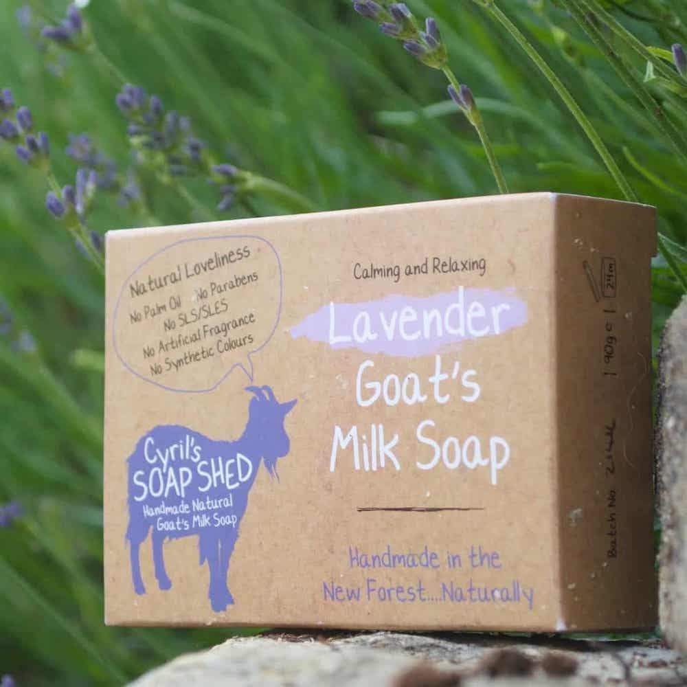 Cyrils Soap Shed Cyrils Soap Shed Goats Milk Soap - Lavender &Keep