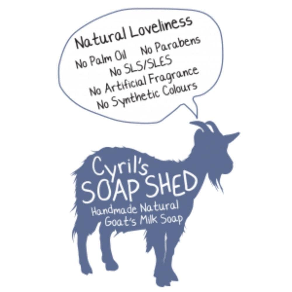 Cyrils Soap Shed Cyrils Soap Shed Goats Milk Soap - Lemongrass & Chamomile &keep