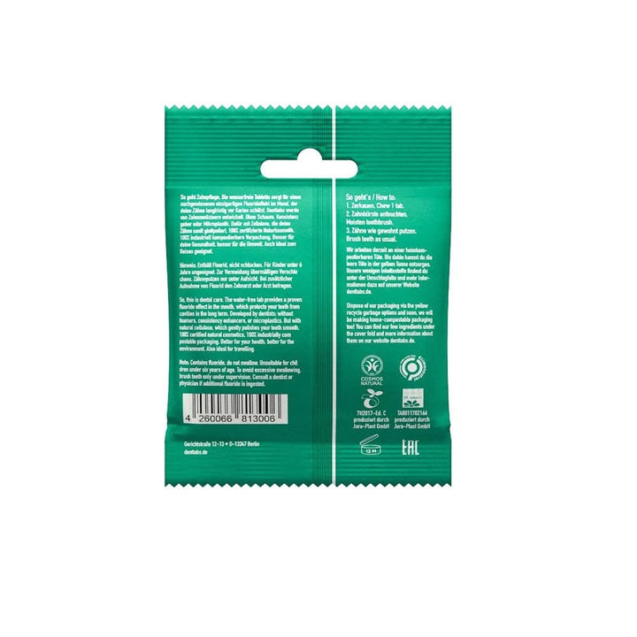 DENTtabs Toothpaste Tablets with Fluoride (125)