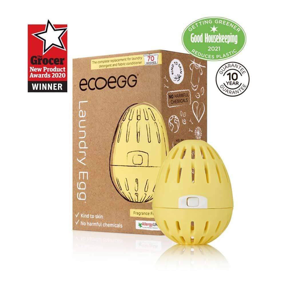 Ecoegg Reusable Laundry Egg 70 Washes - Fragrance Free &Keep 