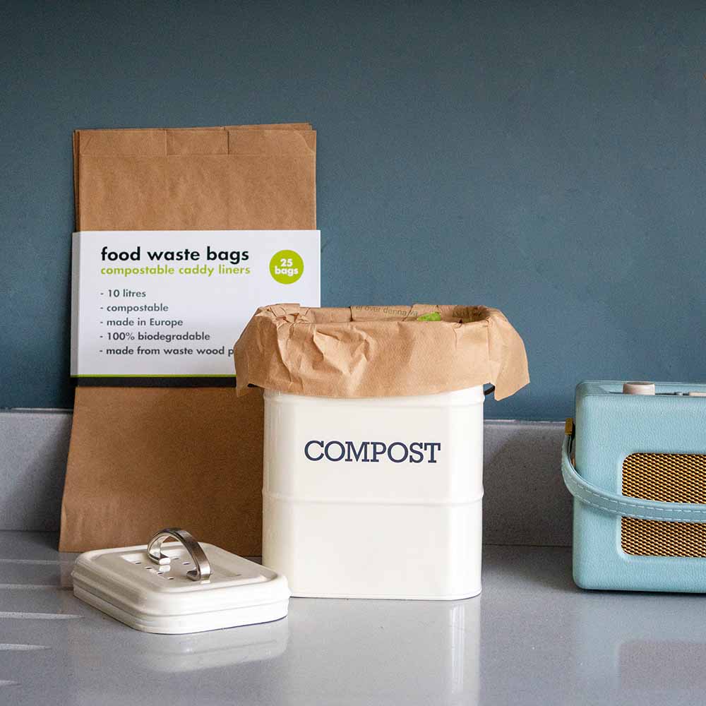 Compostable Food Waste Paper Bags &Keep