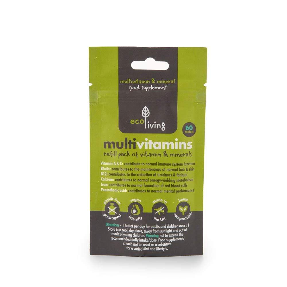 EcoLiving Vegan Multivitamin Tablets &Keep