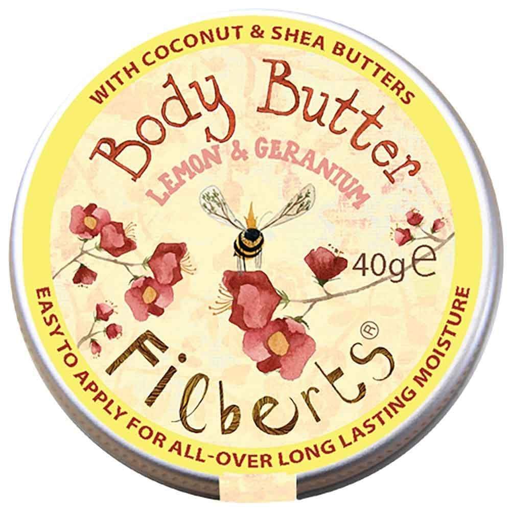 Lemon & Geranium Body Butter by Filberts Bees &Keep