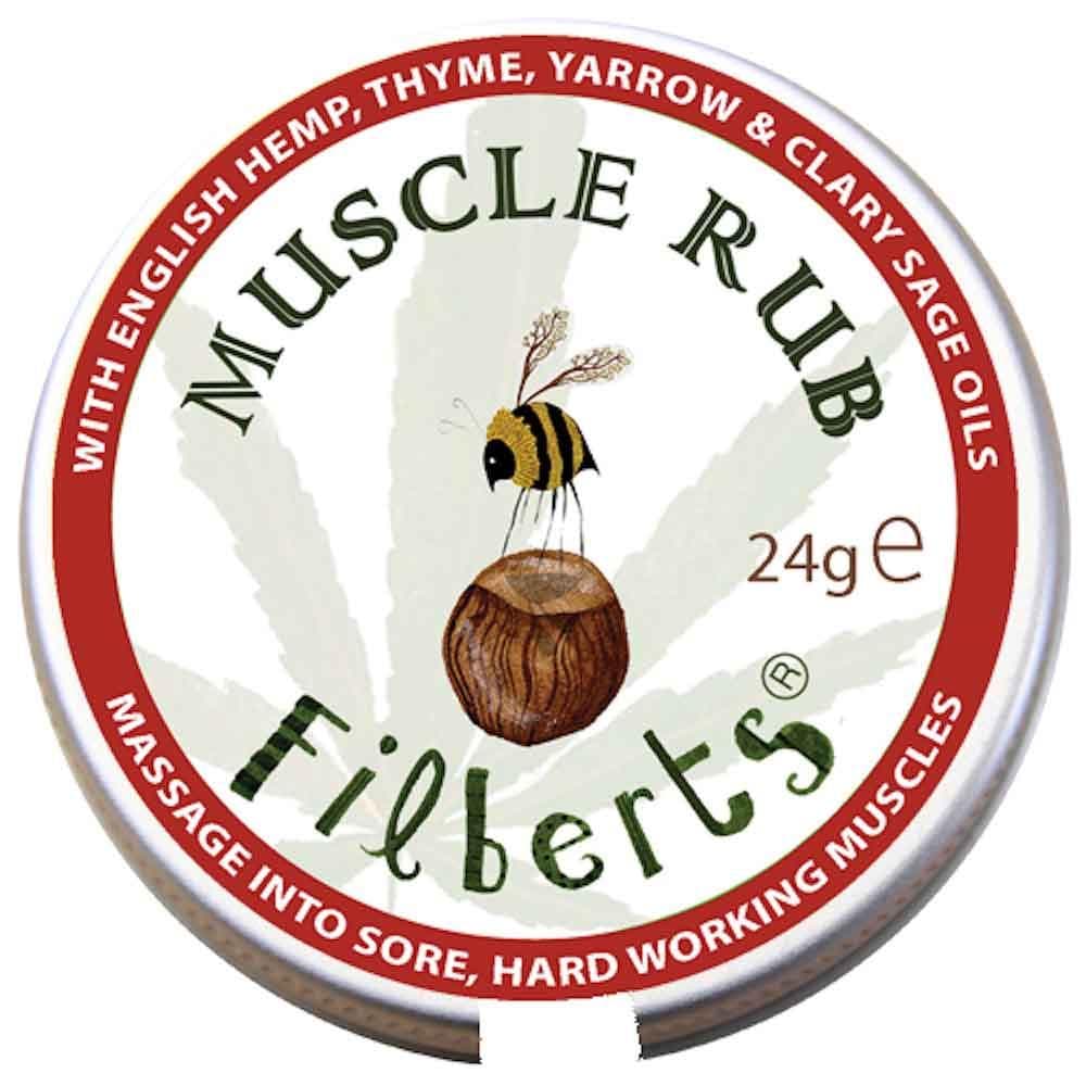 Great British Outdoors Gift Tin Muscle Rub by Filberts Bees &Keep