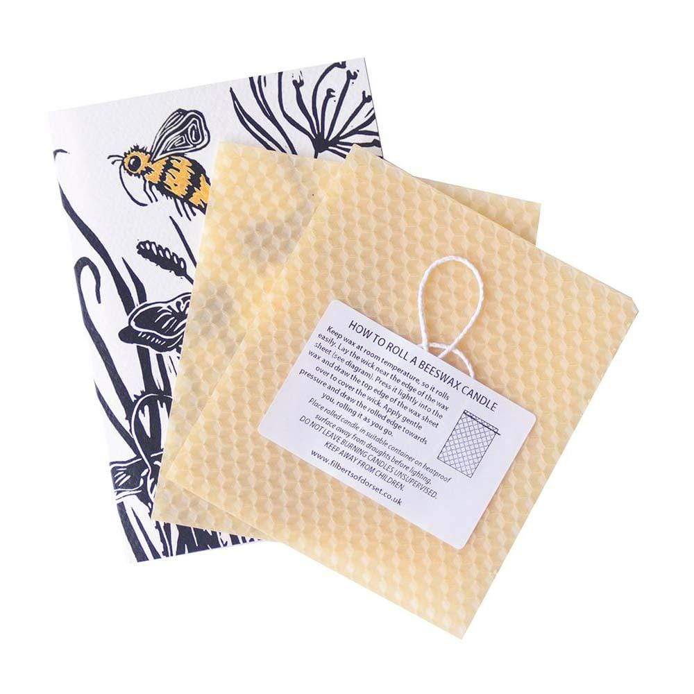 Beeswax Rolled Candles Kit-In-A-Card &Keep