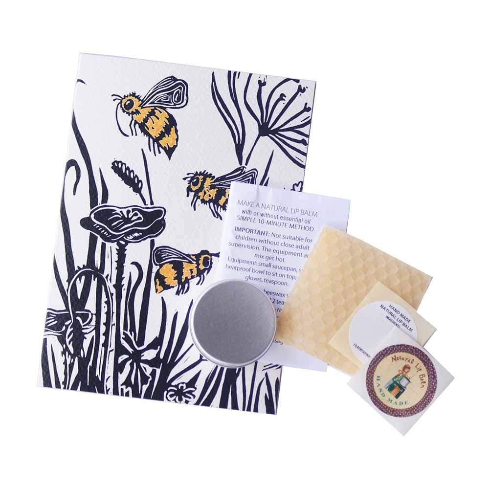 Lip Balm Making Kit-In-A-Card Filberts Bees &Keep