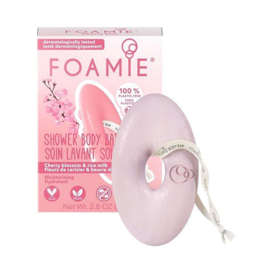 Cherry Blossom & Rice Milk Body Bar FOAMIE Vegan pH balanced | &Keep