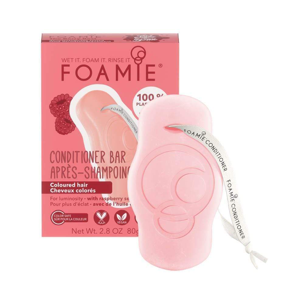 Raspberry Conditioner Bar for Coloured Hair by FOAMIE &Keep