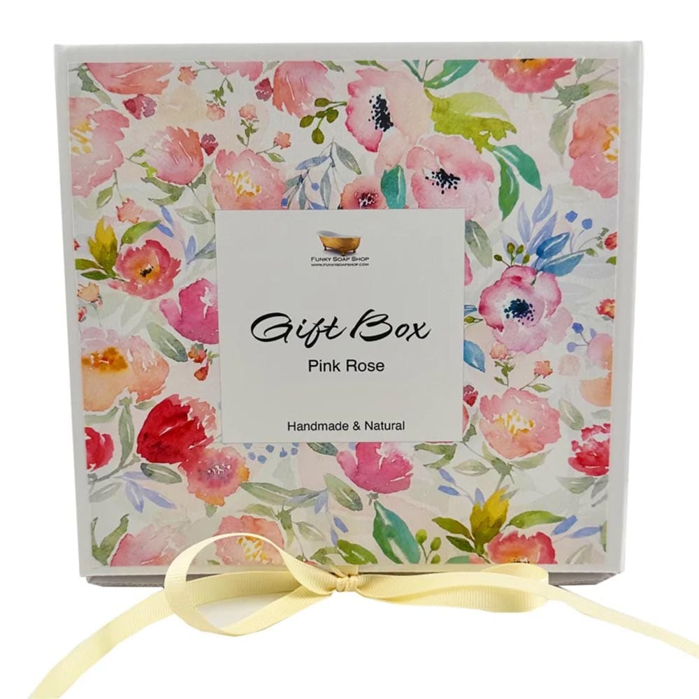 Pink Rose Gift Box by Funky Soap &KeepPink Rose Gift Box by Funky Soap &KeepPink Rose Gift Box by Funky Soap &Keep