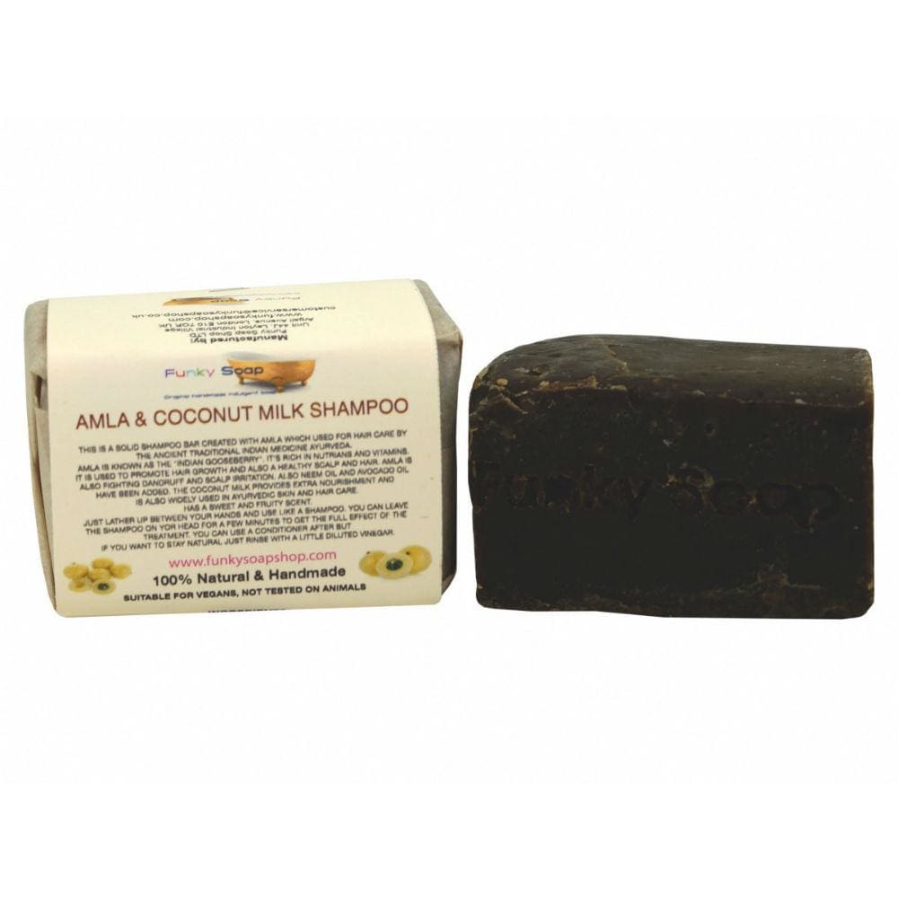 Funky Soap Amla & Coconut Milk Shampoo Bar - Funky Soap &Keep