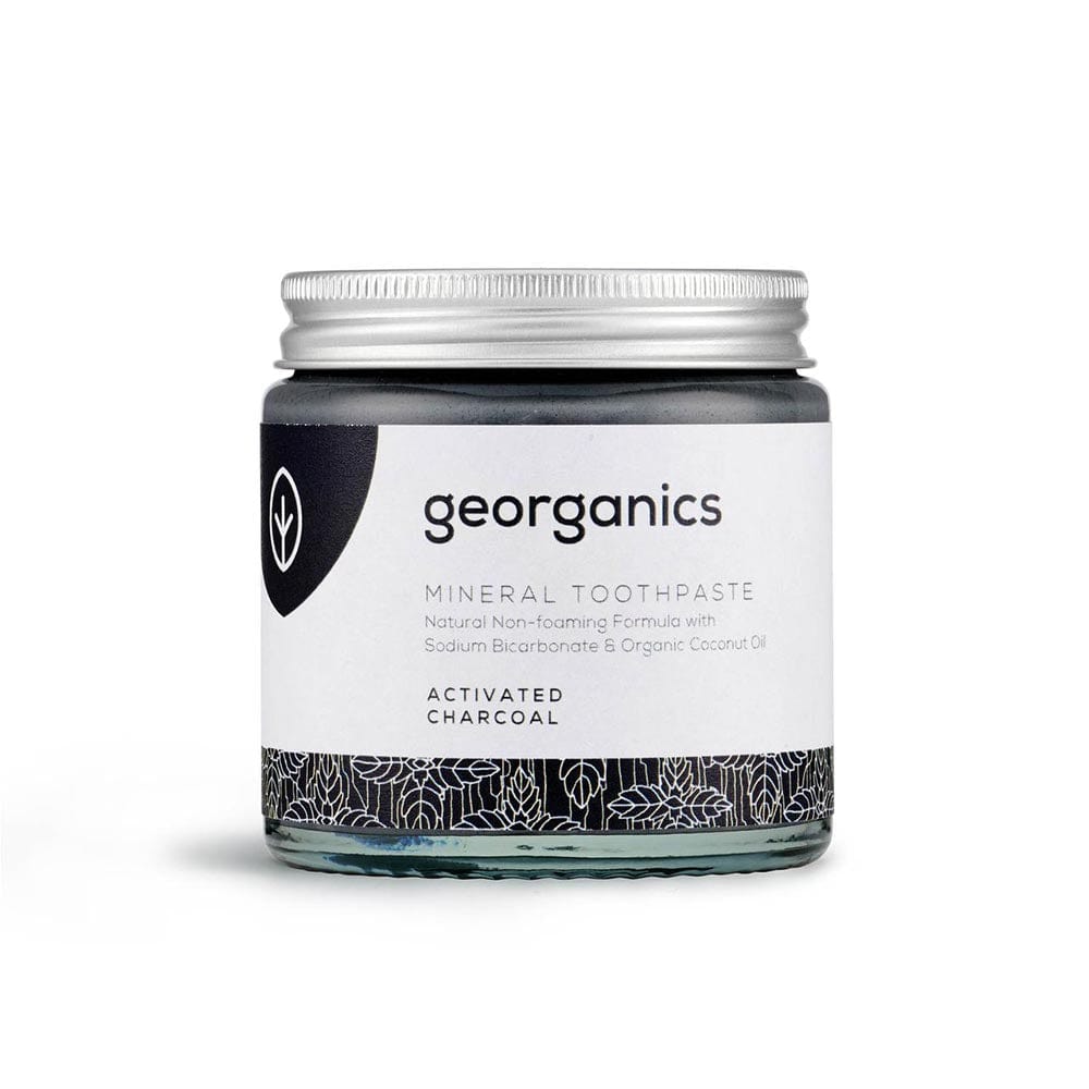 Georganics Natural Toothpaste - Activated Charcoal &Keep