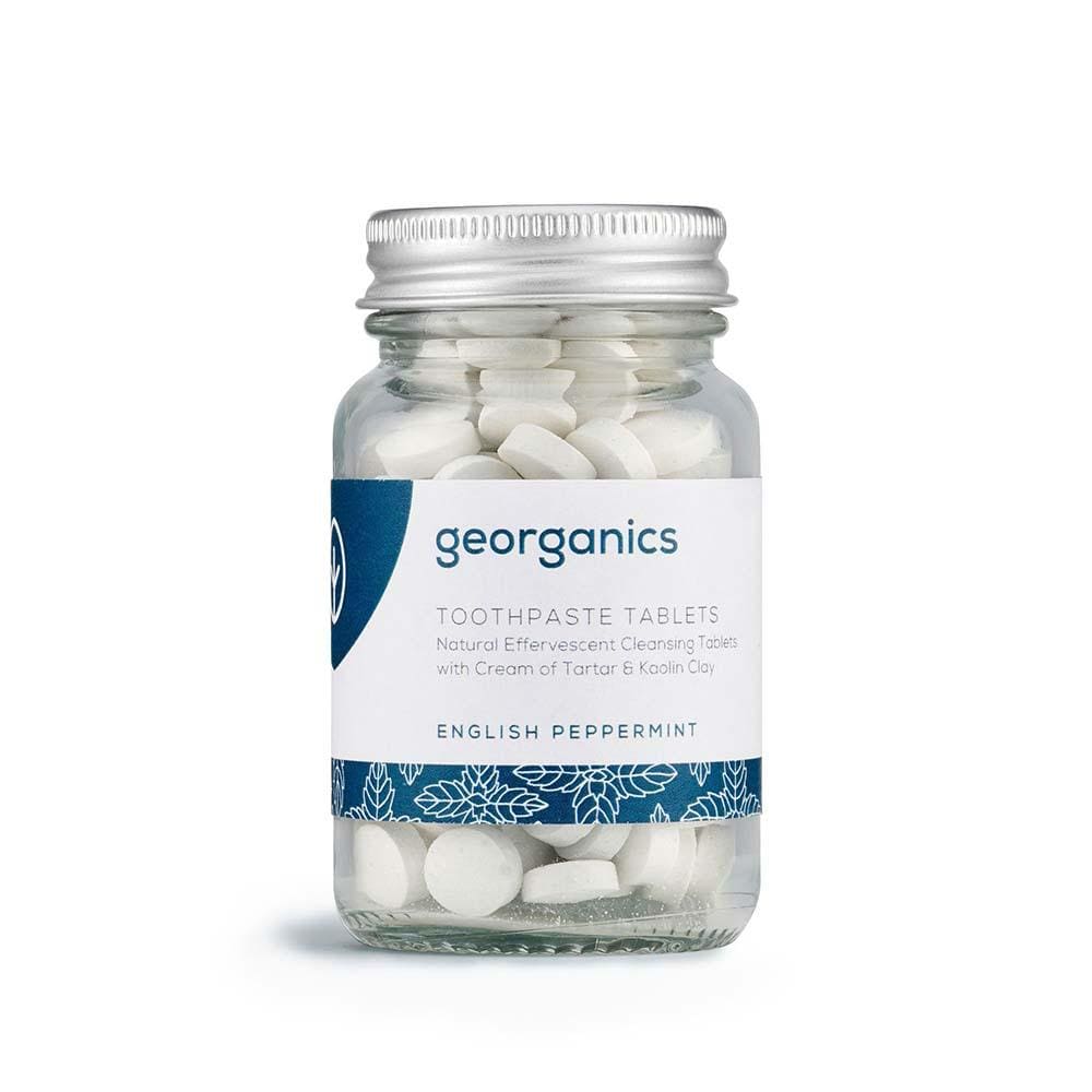 Georganics Toothpaste Tablets - English Peppermint &Keep