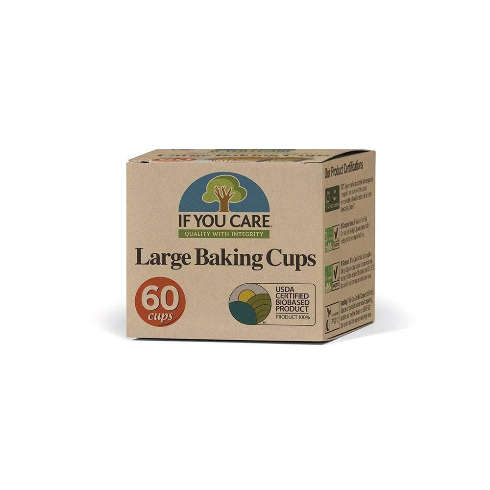 Compostable Unbleached Baking Cases Large