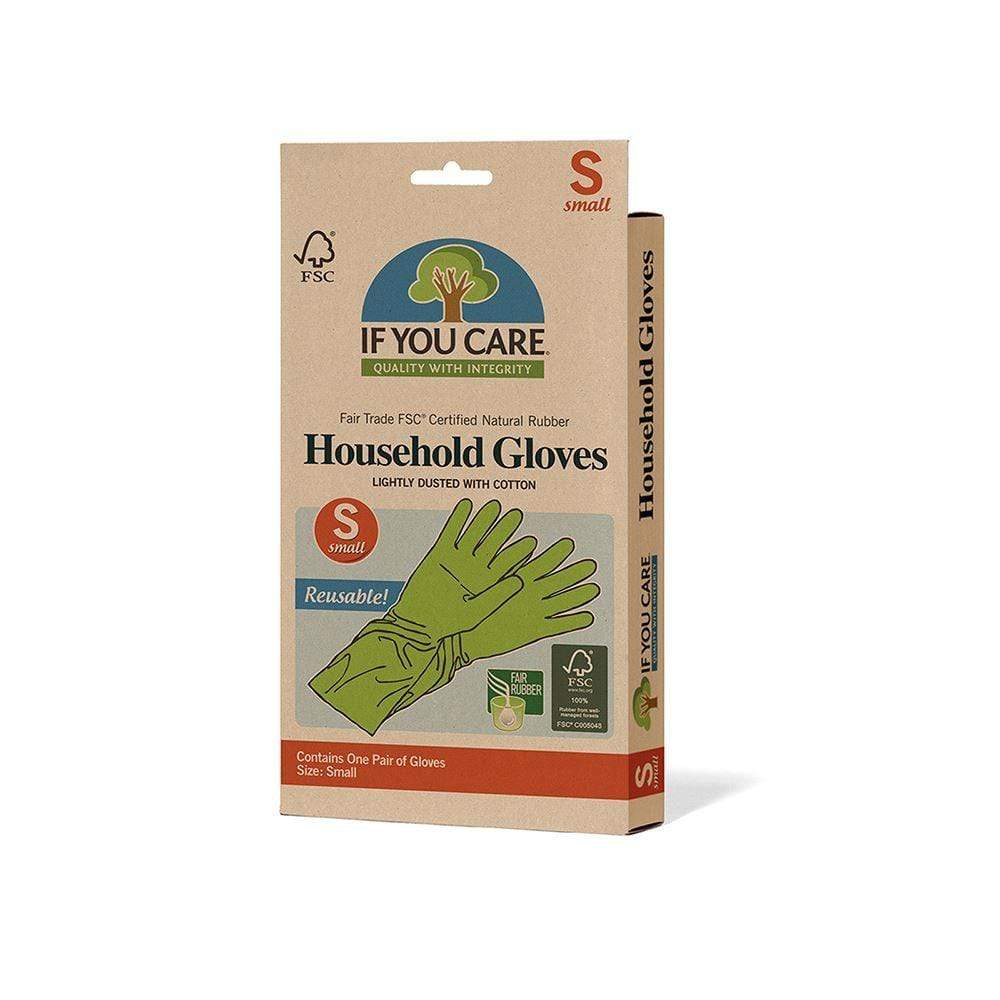 Natural Rubber Latex Household Gloves - Small &Keep