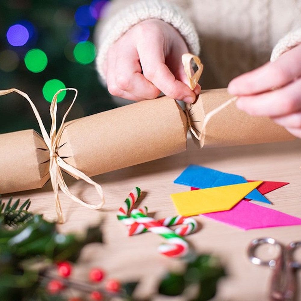 Kraft Brown Christmas Cracker Making Kit (6) &Keep