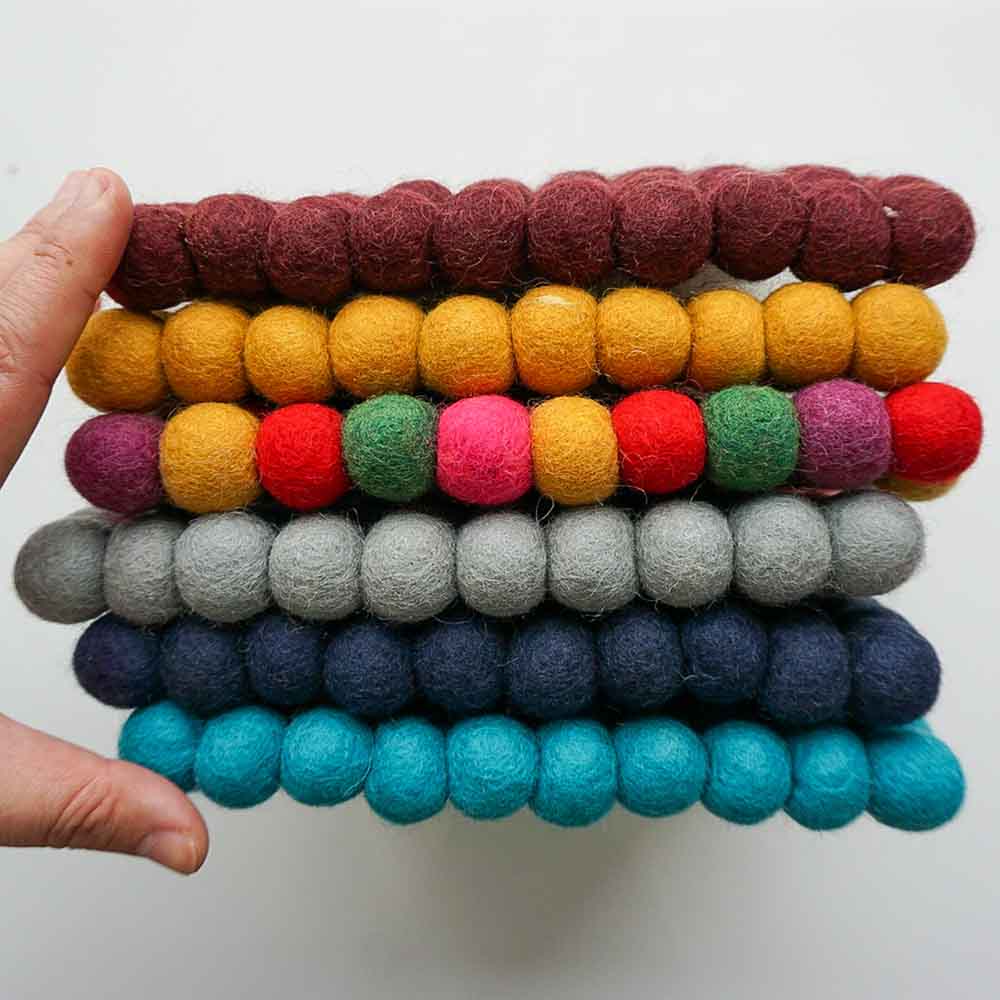 Fairtrade Wool Felt Hand Made Trivet/Placemat &Keep
