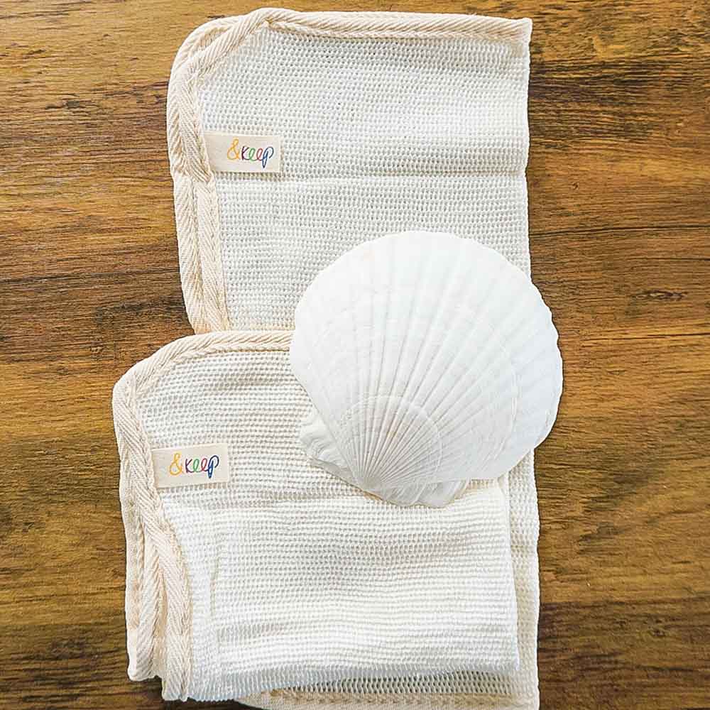 &Keep Bamboo Multi-Purpose Cloths - Pack of 2