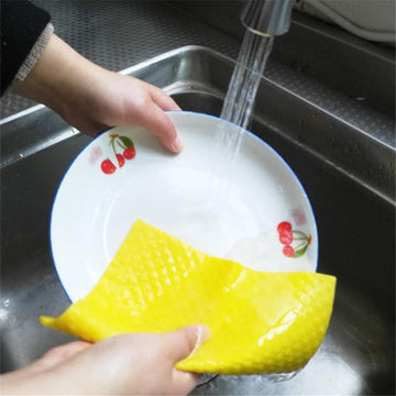 Individually Wrapped Sponges Kitchen Cleaning Sponges Bulk, Dishwashing Sponges  Scouring Pad, Odor-Free Loofah Dish Sponge Scrubber for Washing Dishes for  Kitchen Household Cleaning 24 Pack (Grey) 