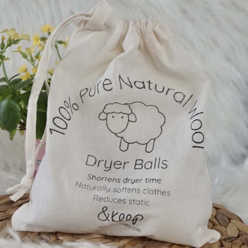 Superbee Wool Dryer Balls - Reusable Set of 3