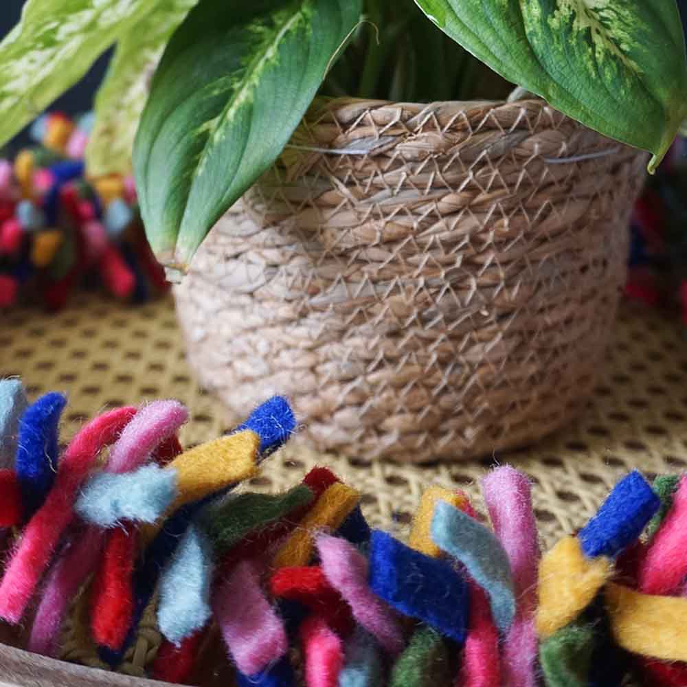 Hand Felted Confetti Garland &Keep