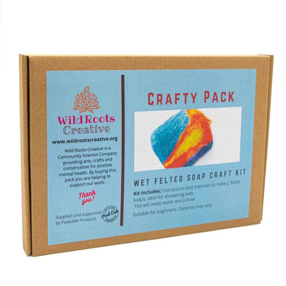 Felted Soap Craft Kit Wild Roots