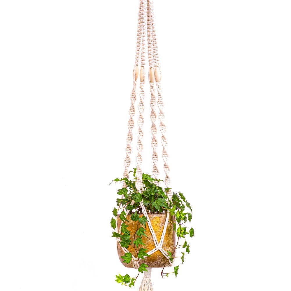 macrame plant hanger craft kit Macrame Plant Hanger Craft Kit Eco Friendly Gift DIY