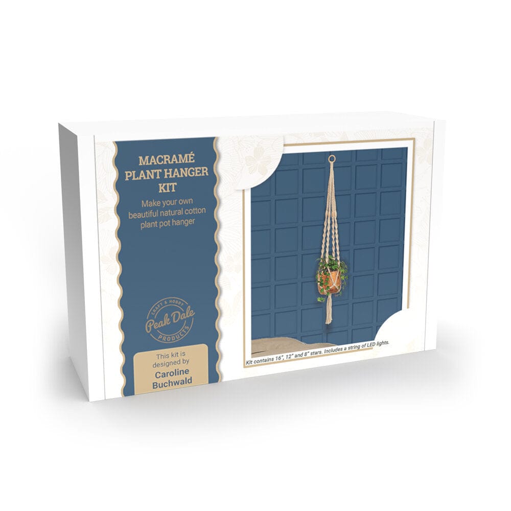 Macrame Plant Hanger Craft Kit