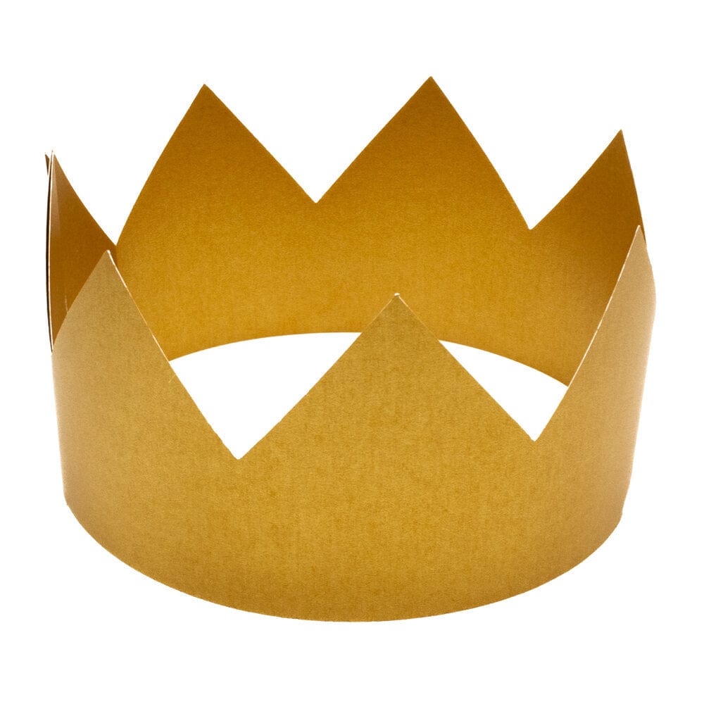 Pearl Gold Card Party Crowns &Keep