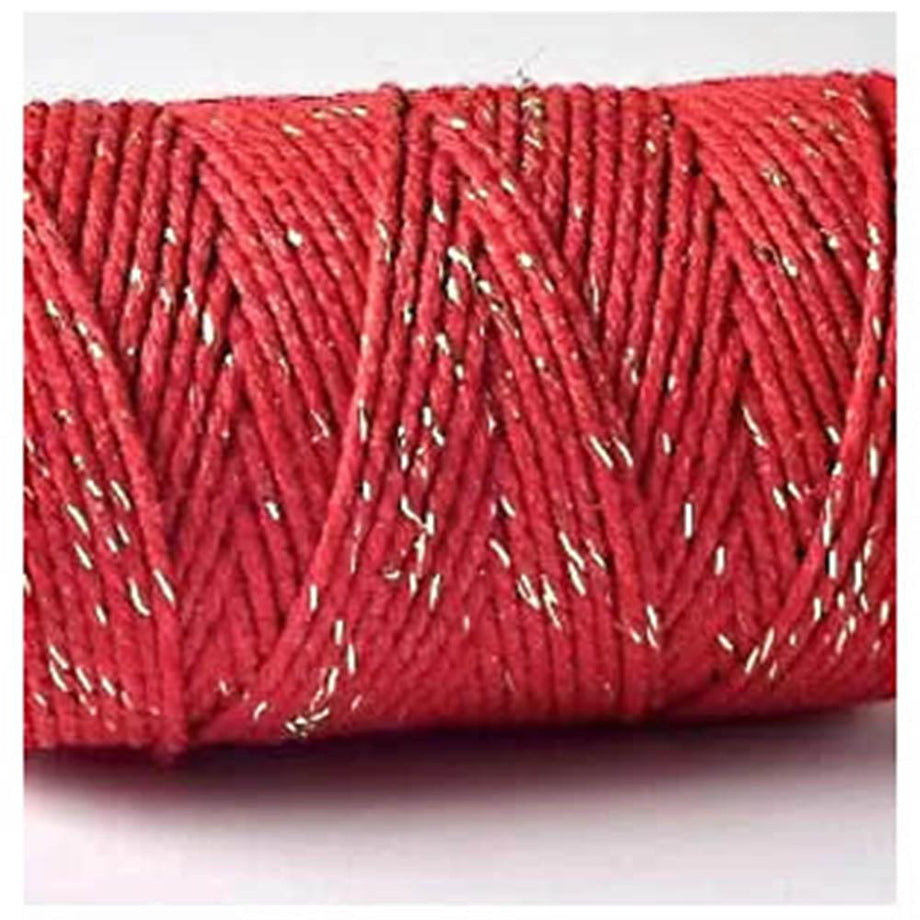 Sparkle Cotton Bakers Twine 20m Various Colours Biodegradable | &Keep