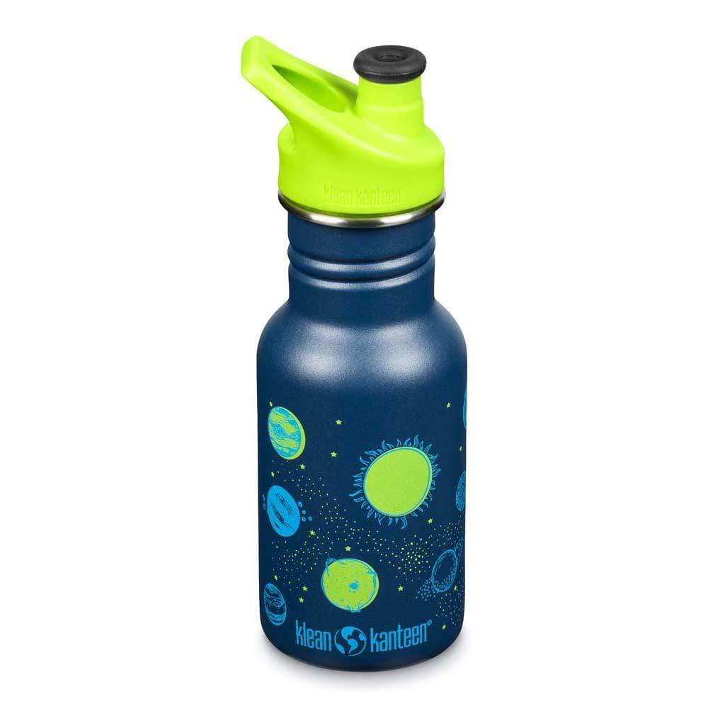 Kid Kanteen Classic 355ml Reusable Bottle Sports Cap Planets &Keep