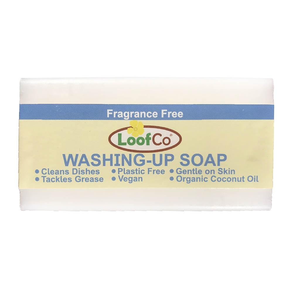 LoofCo Washing-Up Soap Bar 100g - Fragrance Free &Keep
