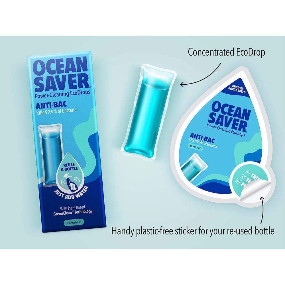 Plastic Free Cleaning Drop Antibacterial - Ocean Mist
